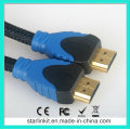 High Speed HDMI Cable 3D 4k Gold Plated Black Blue